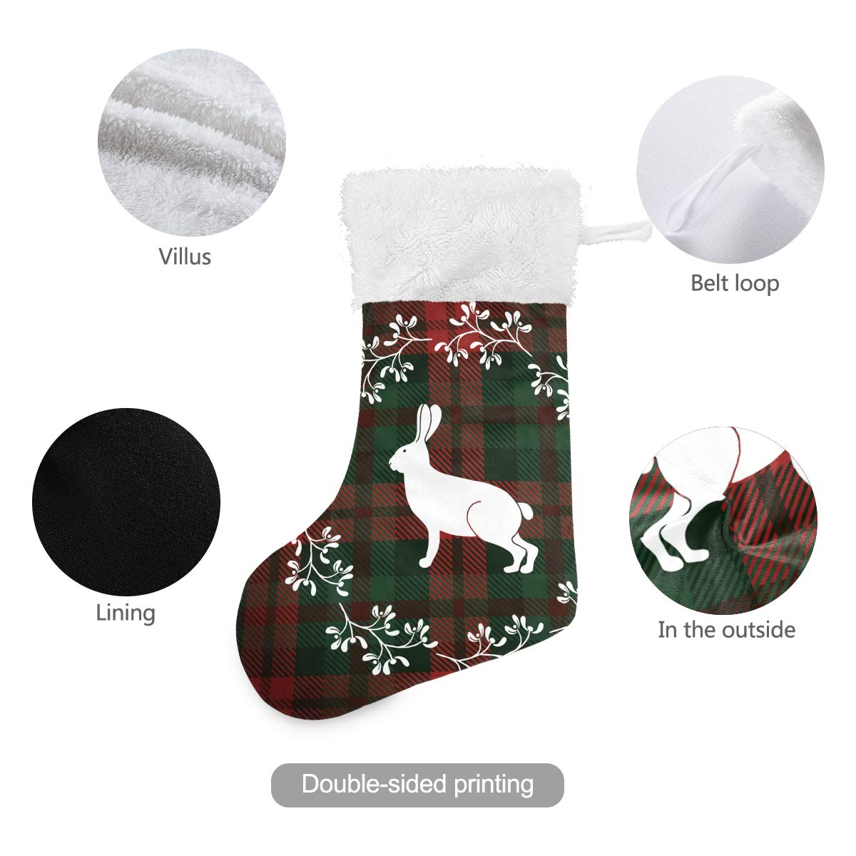Festive Christmas Stockings - 17