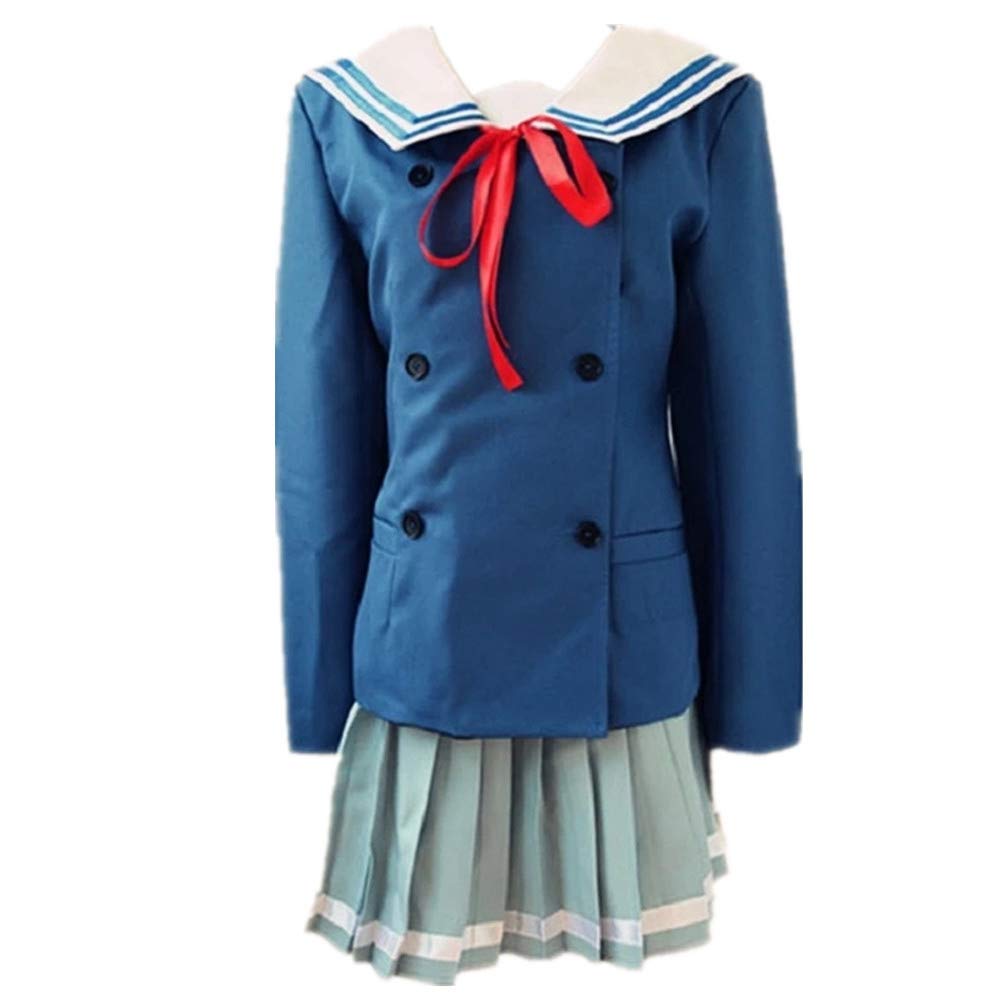 Anime Kyoukai no Kanata Beyond The Boundary Kuriyama Mirai & Nase Mitsuki Cosplay Costume Sweater - Official Replica for Anime Conventions & Halloween Cosplay