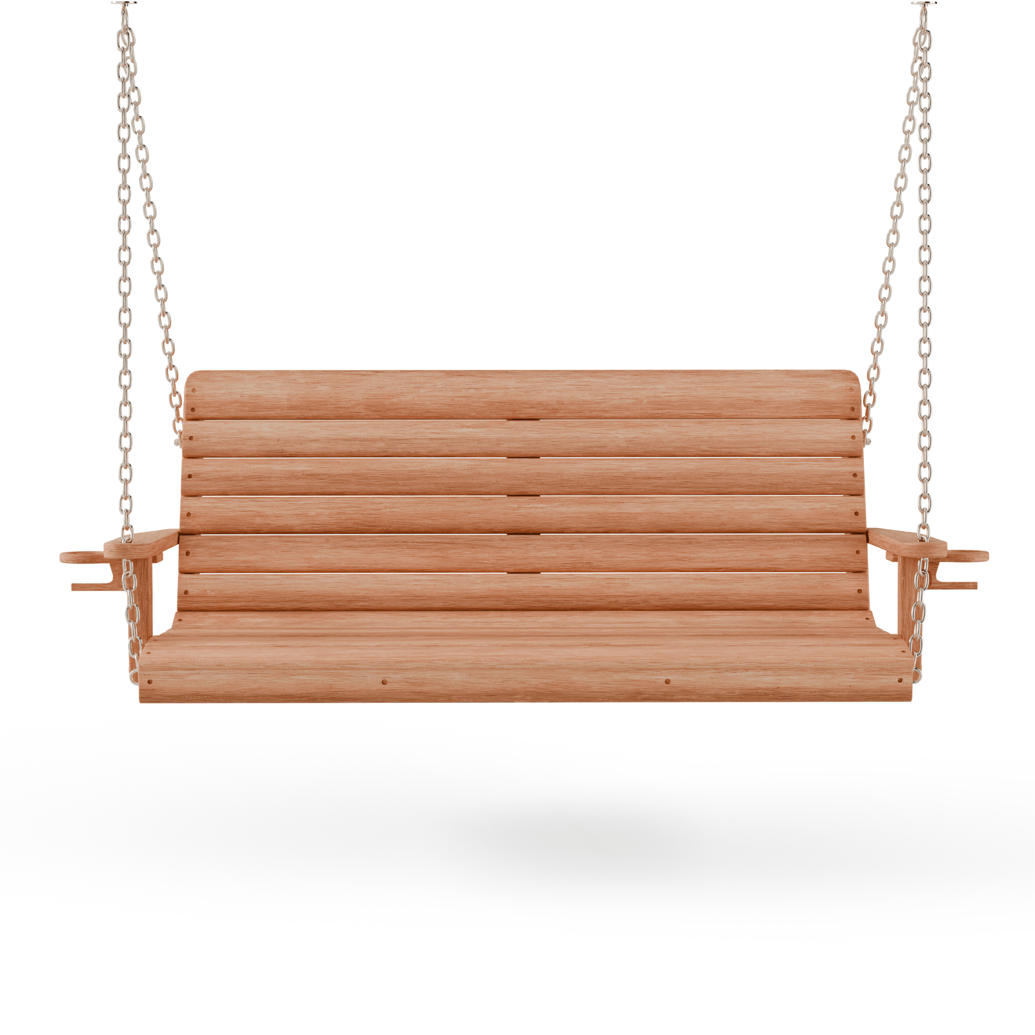 Keystone Amish Co. Salem Pressure Treated Cedar Porch Swing - Outdoor Patio Garden Hanging Bench for Backyard, Deck & Porch Relaxation