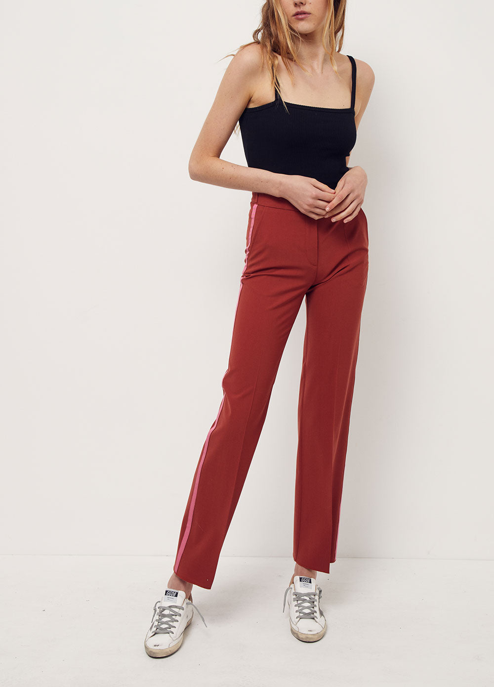 Amalia Women's Regular Flare Pants - High Waisted Stretch Denim Jeans for Casual & Office Wear | Comfortable Bootcut Pants for Everyday Style