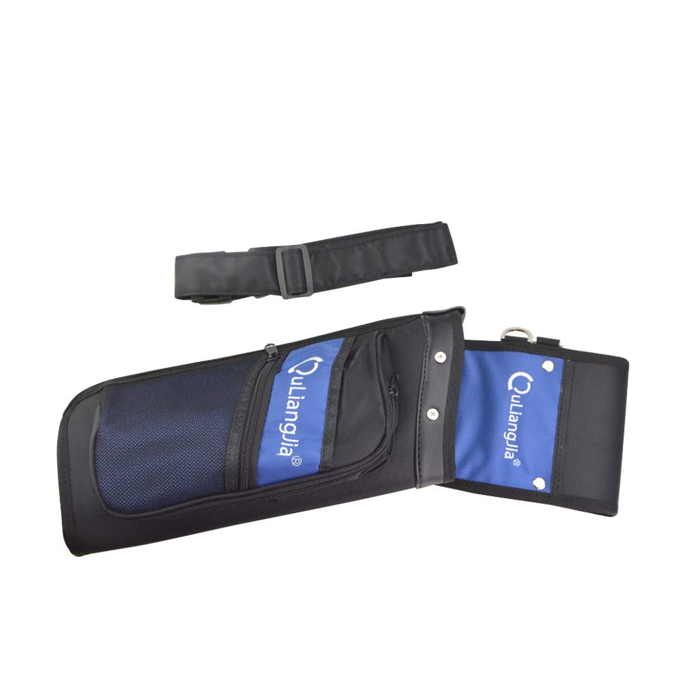 AMEYXGS Adjustable Archery Arrow Quiver Holder - Reverse Hip Waist Quiver Bag for Outdoor Hunting, Target Practice & Training - Perfect for Bow Hunters & Archery Enthusiasts