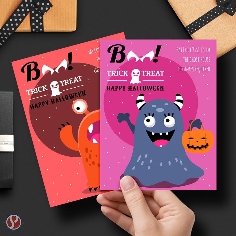 Premium Dark Orange 65-lb Cardstock Paper - 50 Sheets per Pack | Acid-Free & Lignin-Free Thick Card Stock | 8.5