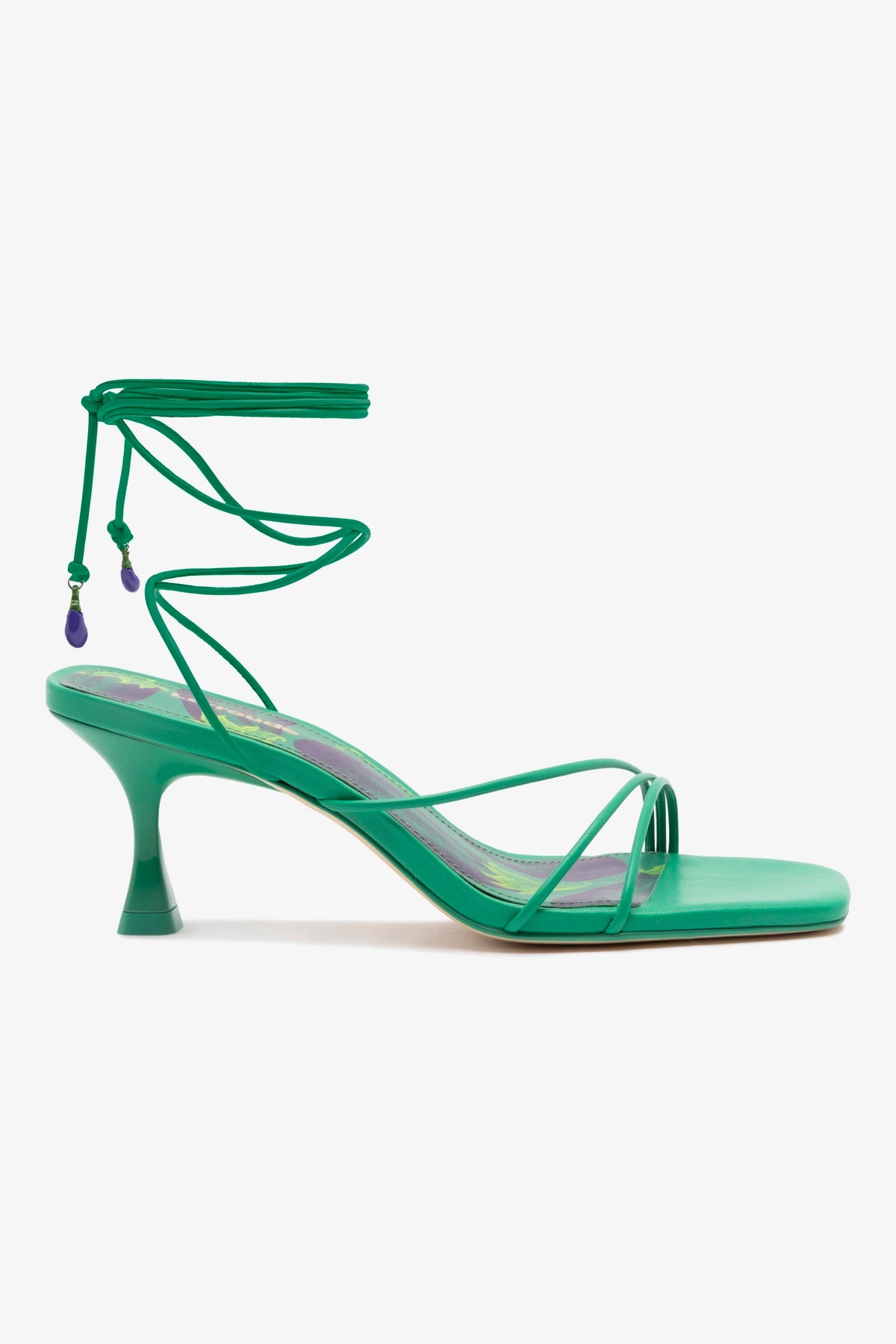 Nadia Green Leather Sandals for Women - Comfortable & Stylish Summer Walking Shoes for Beach, Vacation & Casual Outfits