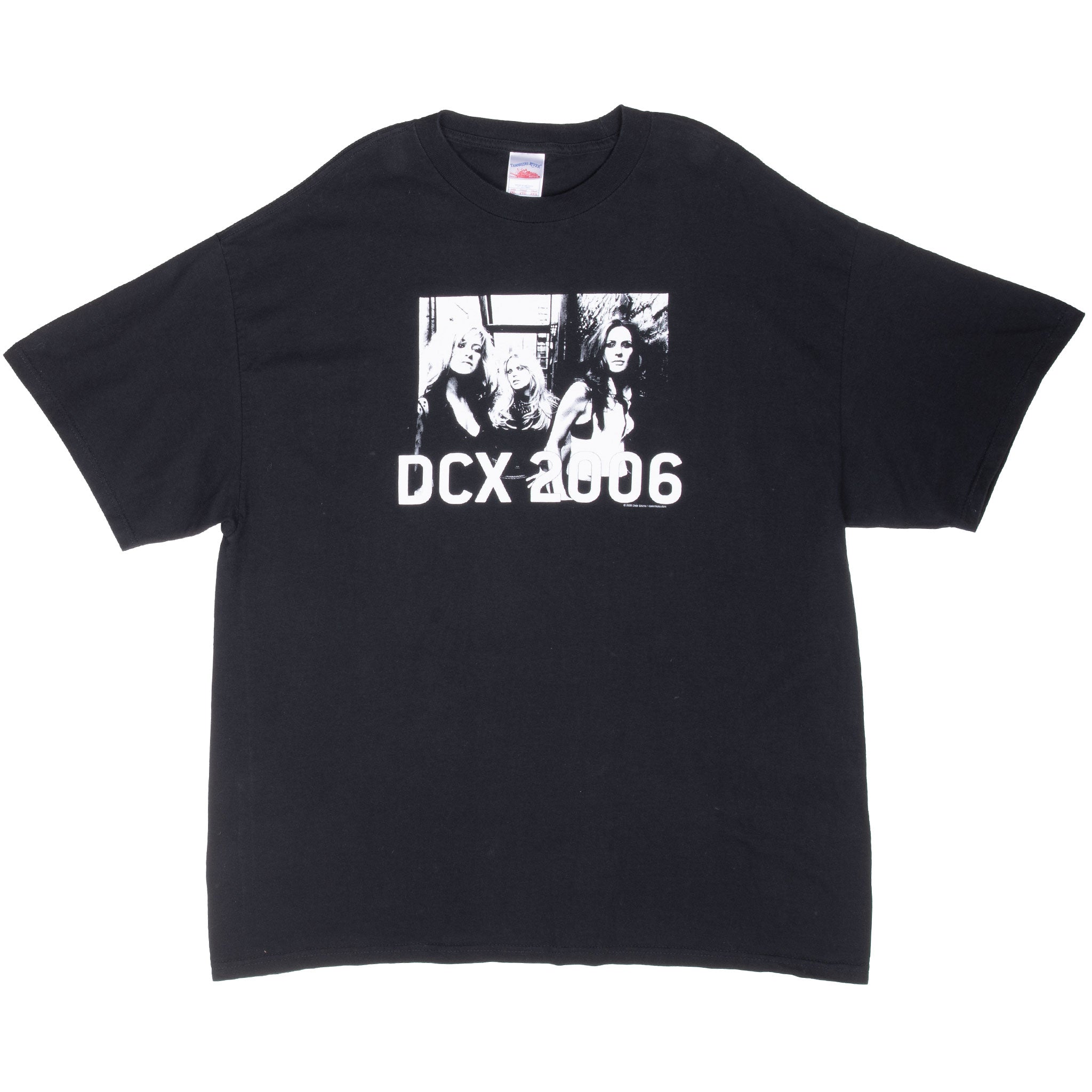 Vintage DCX Dixie Chicks 2006 Tour Tee Shirt 2XL - Soft Cotton Band Merch for Concerts & Casual Wear