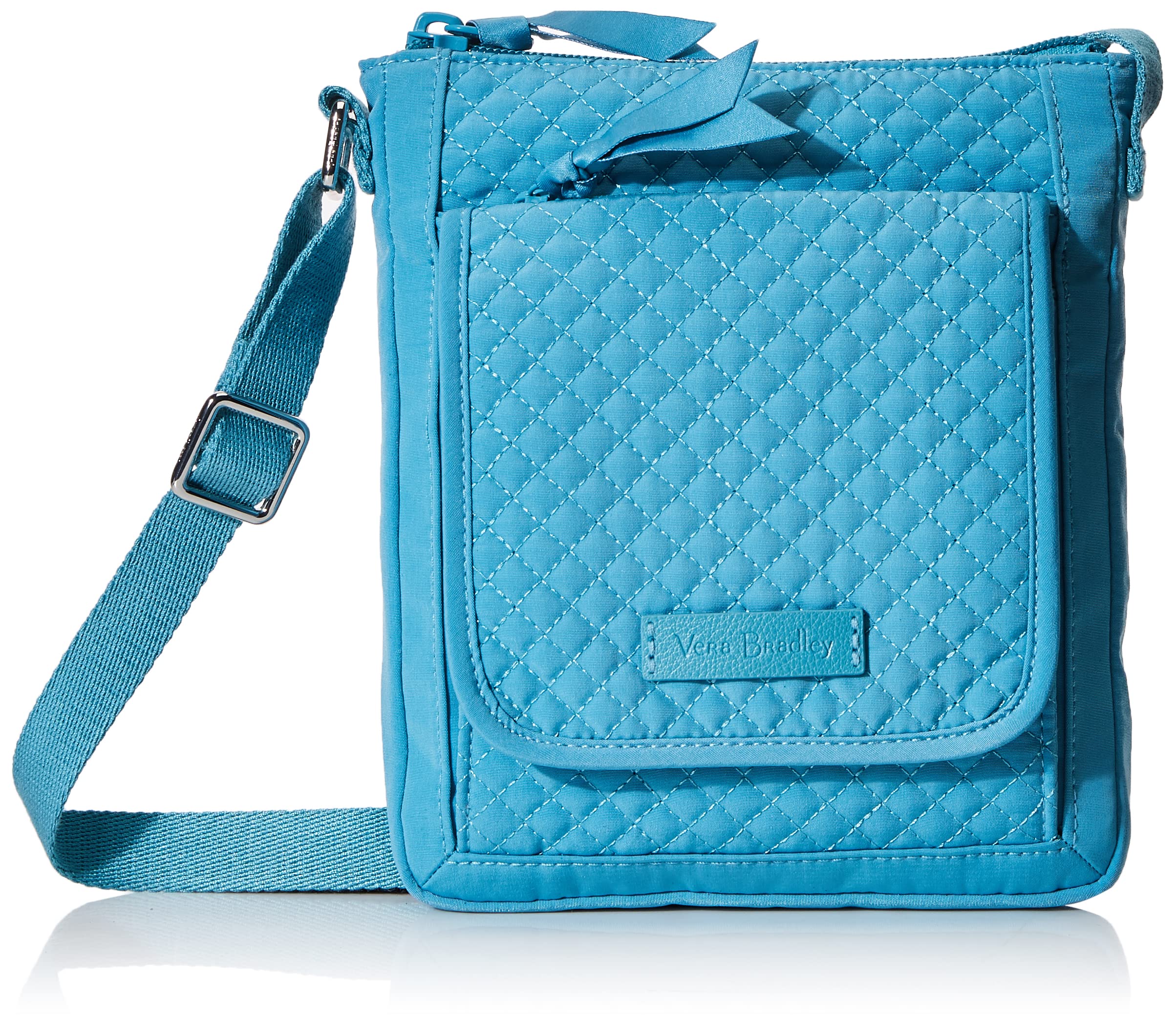 Vera Bradley RFID Blocking Mini Crossbody Purse - Stylish Microfiber Hipster Bag for Women | Perfect for Travel, Shopping & Everyday Use