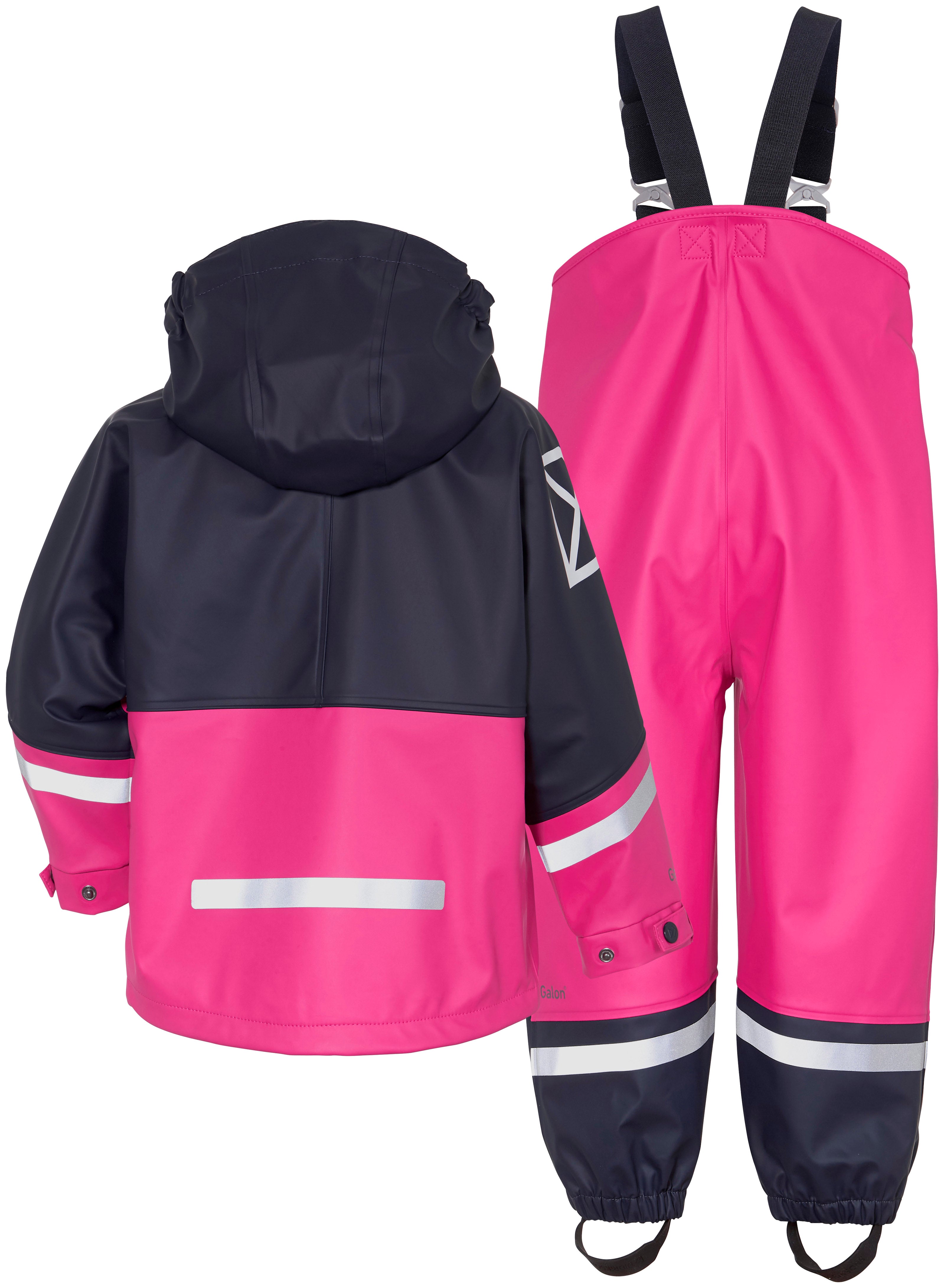 Didriksons Waterproof Kids Rain Jacket & Pants Set - Lightweight Outdoor Rain Gear for Boys & Girls - Perfect for Hiking, School & Play