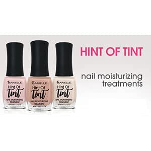 Barielle Hint of Tint Nail Moisturizing Treatment with Prosina - Apricot Color | Nail Strengthener & Cuticle Care | Perfect for Dry Hands & Manicures at Home or Salon
