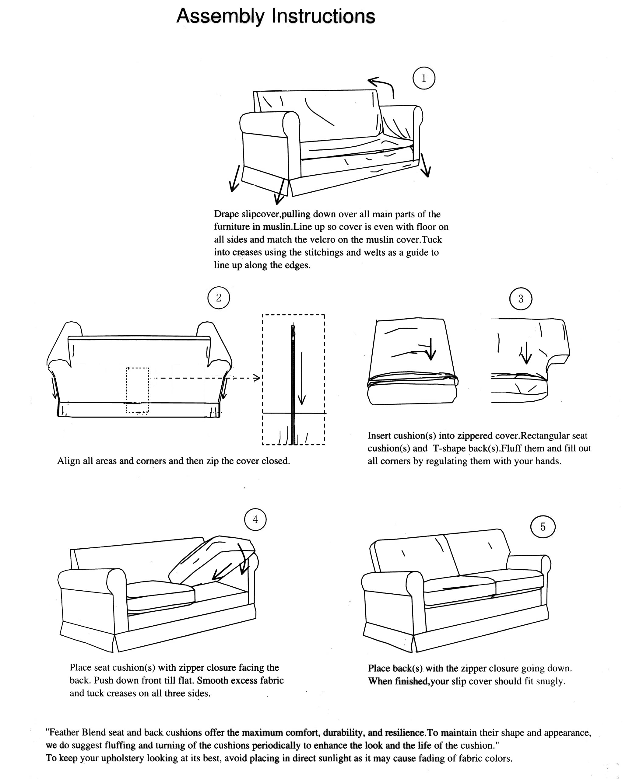 Sunset Trading Horizon Sofa Slipcover - Adjustable Stretchable Furniture Cover, Aqua Blue - Perfect for Living Room, Sectional, Loveseat & Recliner Protection