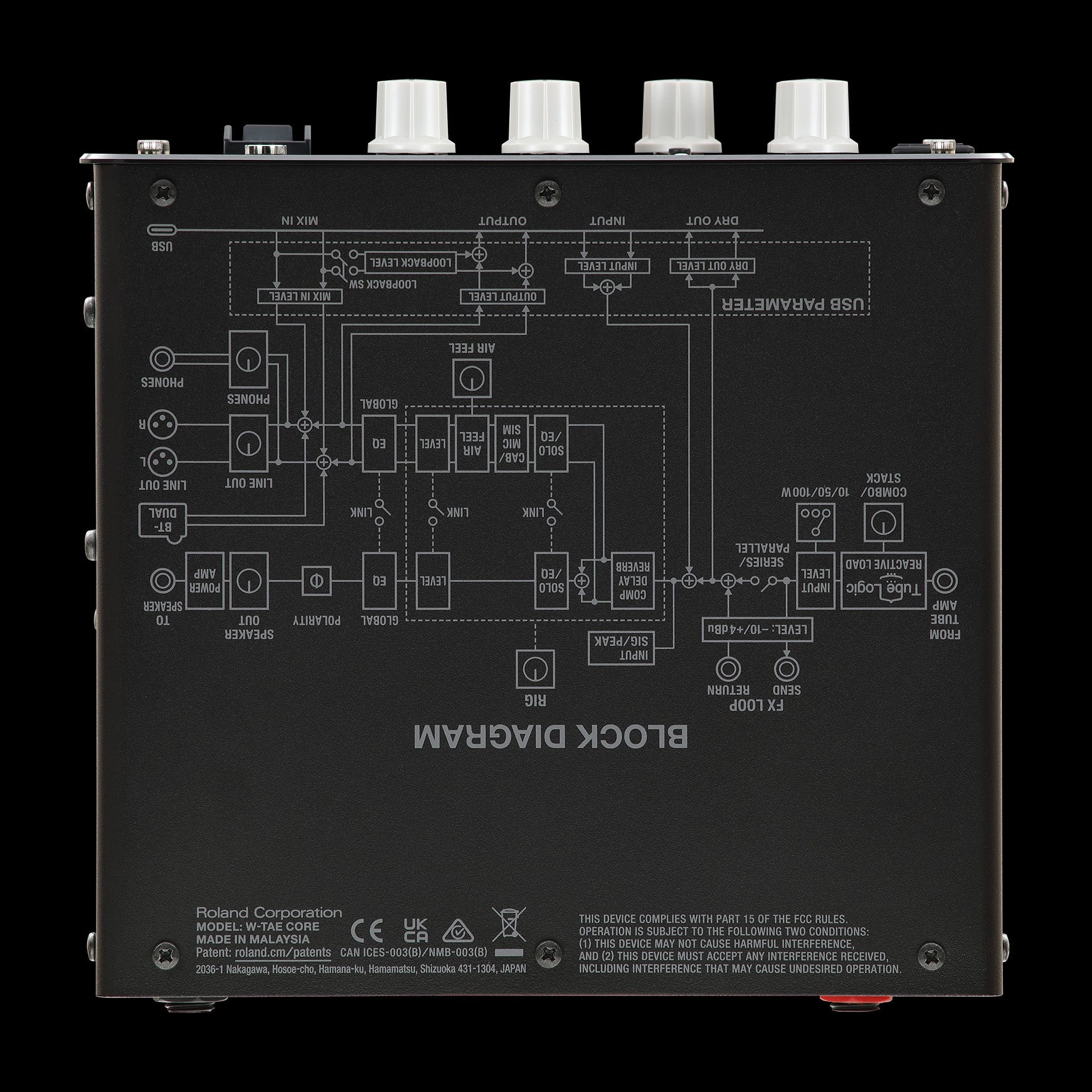 Boss Waza Tube Amp Expander Core Reactive Load Box for Guitar Amplifiers - Perfect for Home Studios & Live Performances