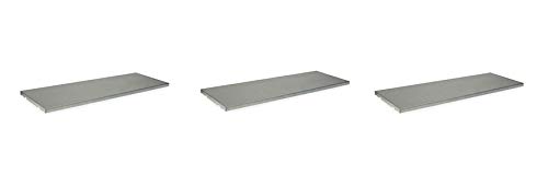 Justrite 29937 SpillSlope Shelf for 17/30/40/45 Gallon Safety Cabinets (3-Pack) - Chemical Spill Containment & Workplace Safety Storage Solution