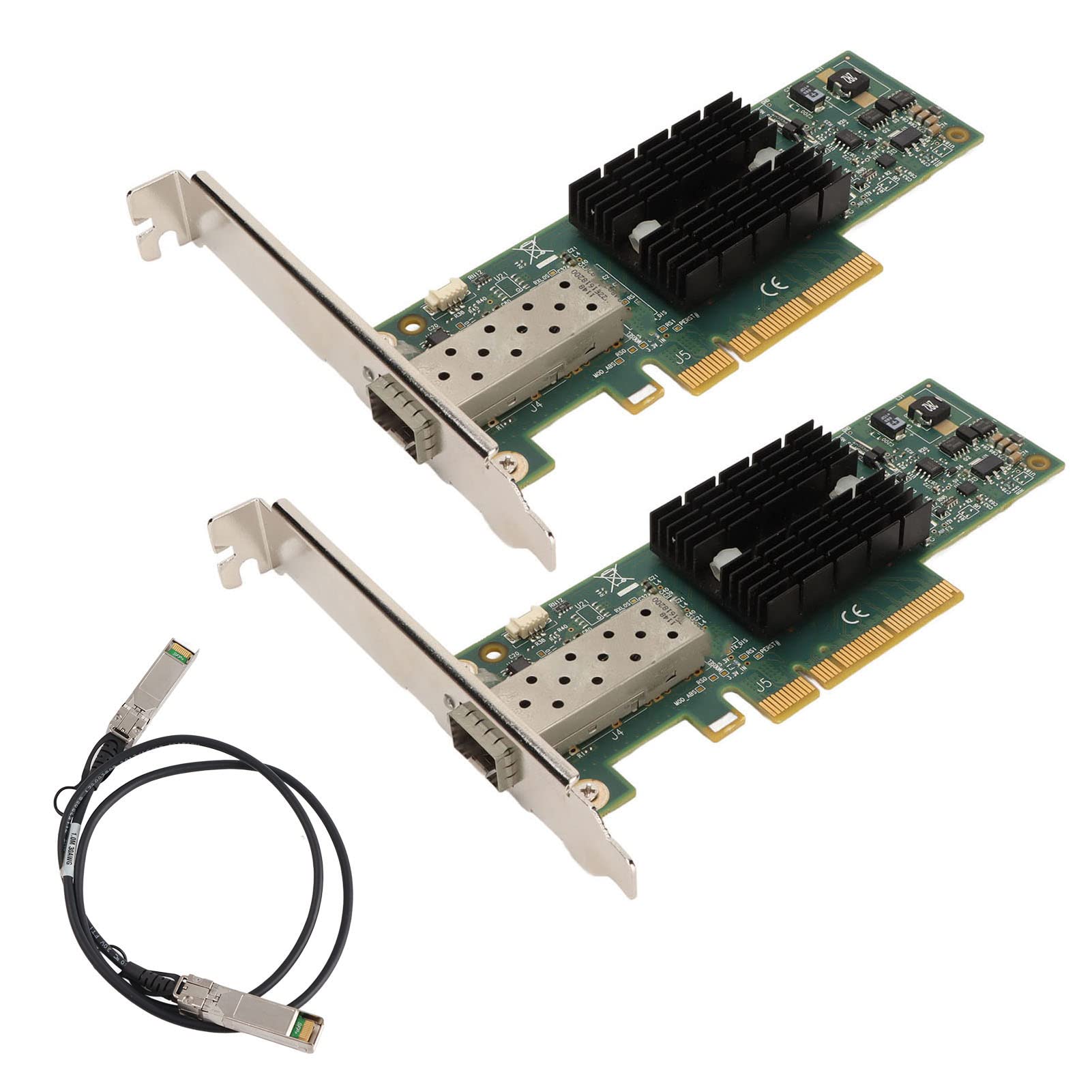2 Pack MNPA19 Ethernet Network Adapter Card - High Speed Gigabit PCIe LAN Card for Desktop PC, Gaming & Server Use