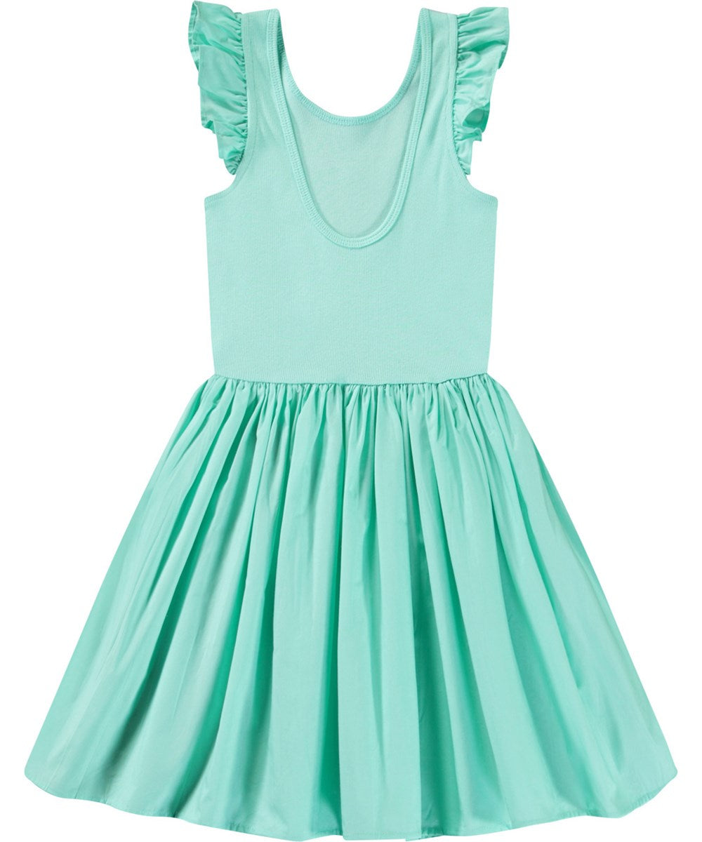 Molo Cloudia Dress in Ocean Wave - Stylish Flowy Summer Dress for Women, Perfect for Beach Vacations, Parties & Casual Outings