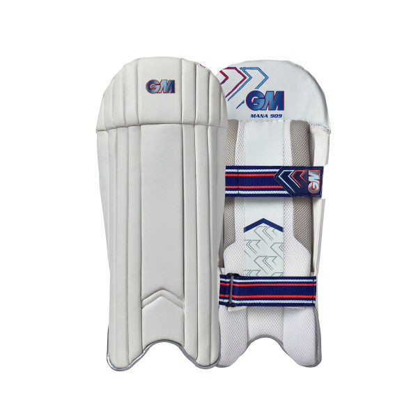 GM Mana 909 Cricket Wicket Keeping Pads 2024 - Premium Protective Gear for Wicket Keepers | Perfect for Professional Matches & Practice Sessions