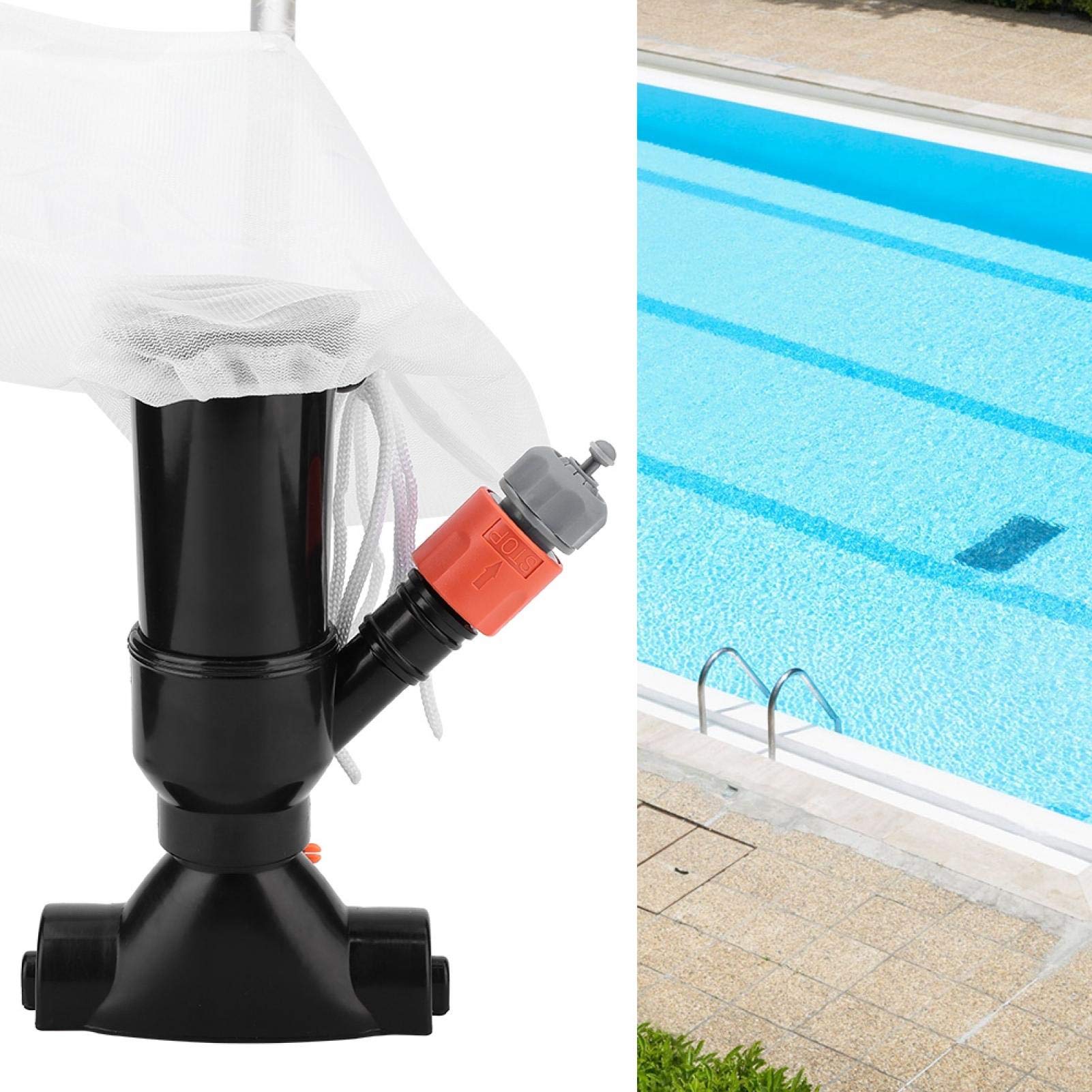 Sutinna Pool Vacuum Cleaner - Powerful Pond & Spa Vacuum with Wide Application | Pool Maintenance Kit for Fountain, Hot Tub & Above Ground Pools | Perfect for Weekly Cleaning & Debris Removal