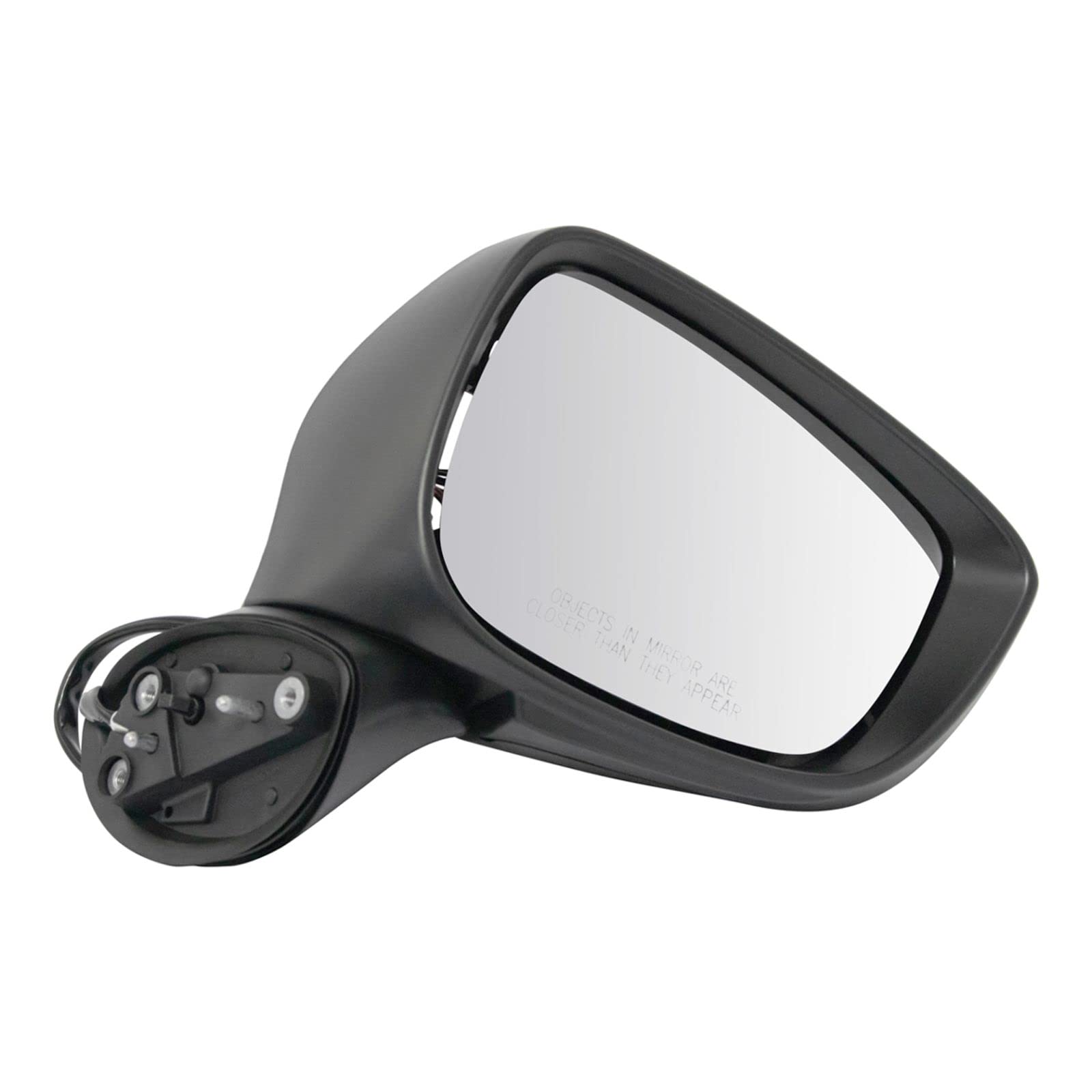 Heated Side Mirror Set for Driver & Passenger - Compatible with 2015-2016 Mazda CX-5 (MA1320208, MA1321208) - No Blind Spot Monitor - Perfect for Winter Driving & Enhanced Visibility