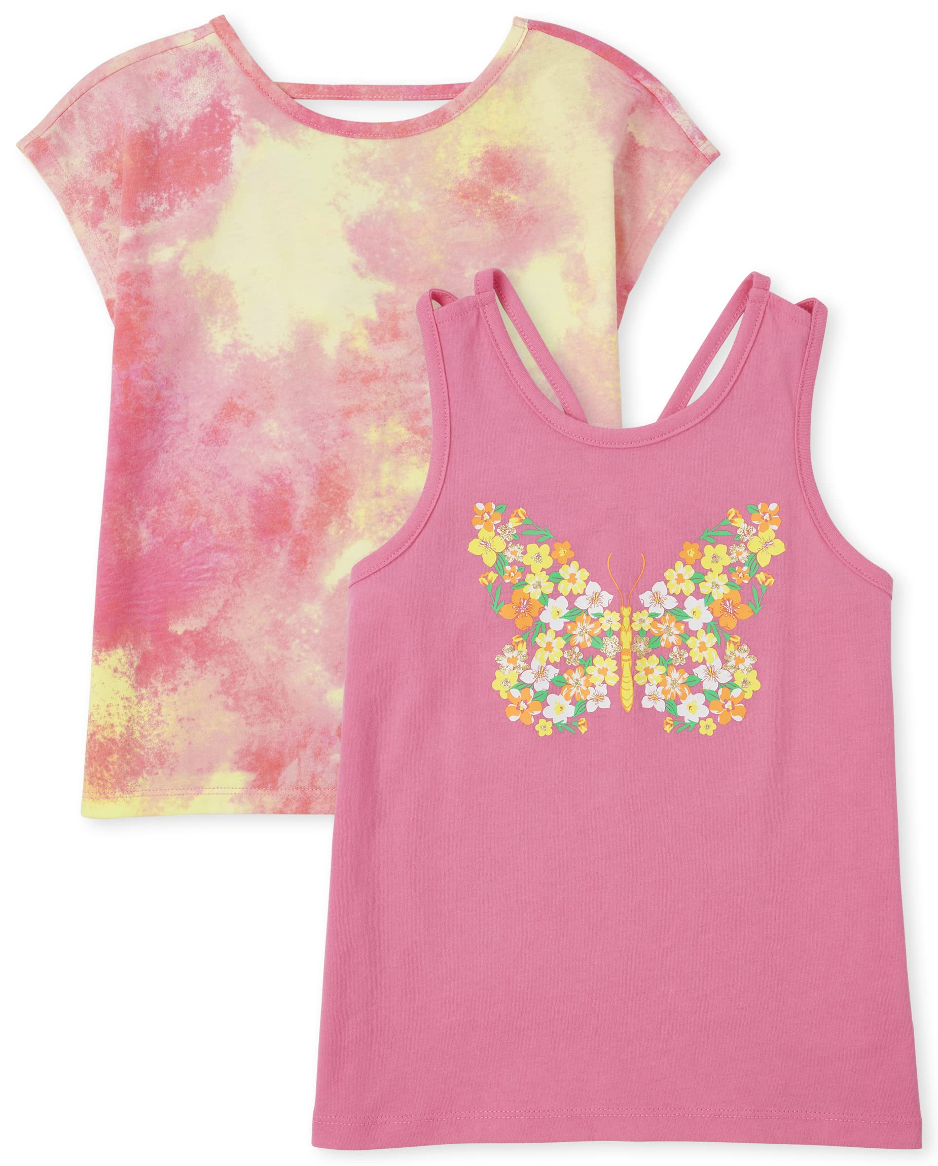 The Children's Place Girls Short Sleeve Fashion Tops for Toddlers - Cute Casual Tees for Playdates, School & Everyday Wear