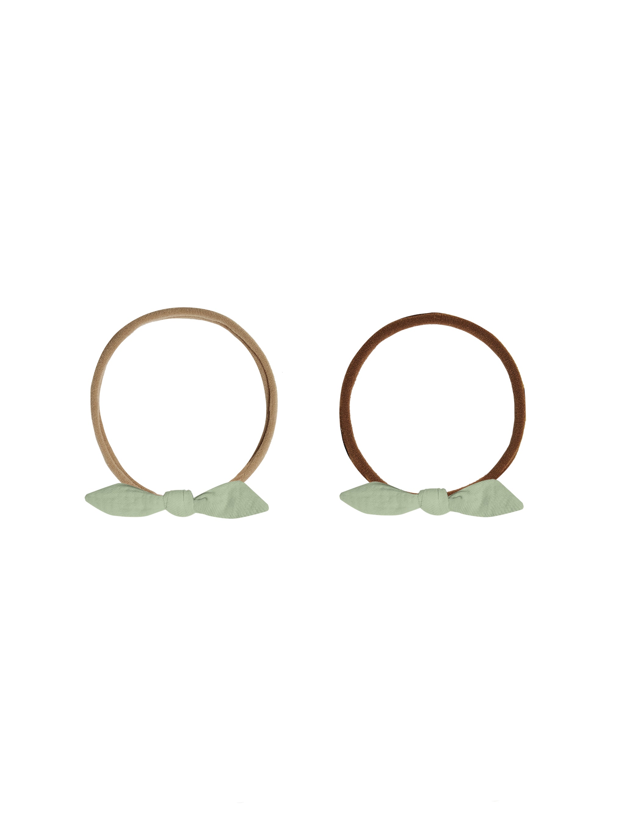 Little Knot Headband for Women - Soft Stretch Sage Green Hair Accessory for Yoga, Workouts & Everyday Style
