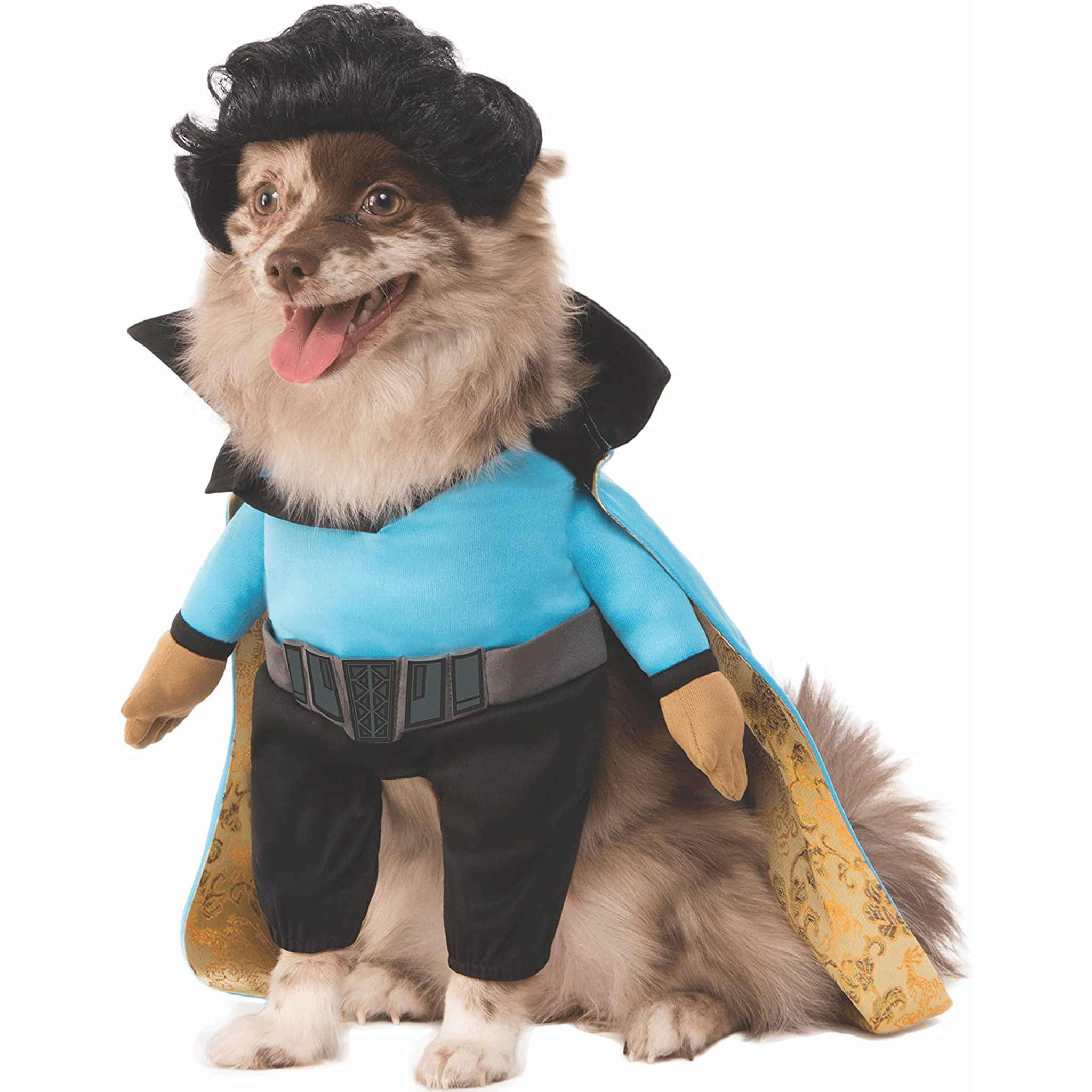 Rubie's Pet Shop Boutique Dog Costume - Lando Calrissian Star Wars Outfit for Small & Medium Dogs | Perfect for Halloween, Cosplay & Themed Parties