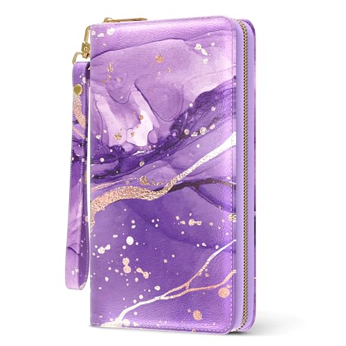 Purple Gilt Marble