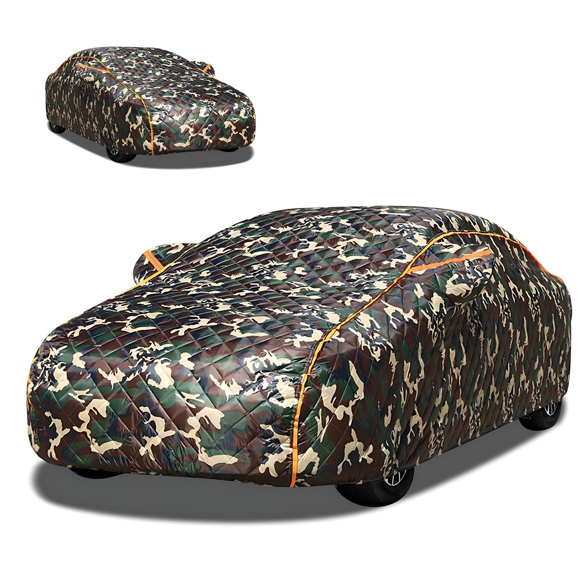 5-Layer Thickened Waterproof Breathable Car Hail Cover Protector for Chevrolet Camaro - All-Weather Hail Protection Car Cover (Multi-Colored) | Perfect for Storm Protection & Outdoor Parking