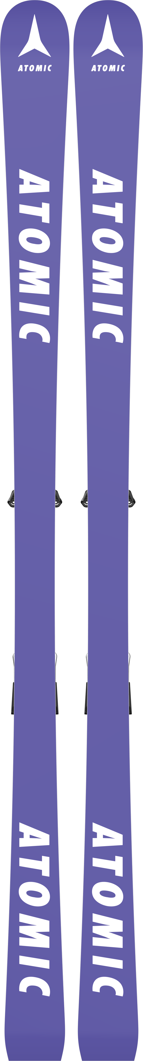 Atomic X9 S Retro ARC 735 RS Ski with I 12 GW Binding 2025 - Premium All-Mountain Skis for Powder, Groomers & Backcountry Adventures