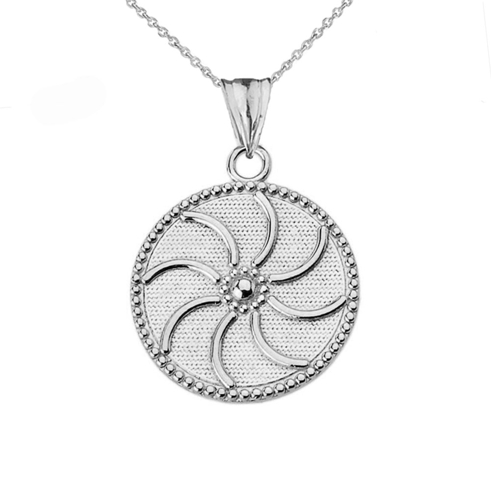 Sterling Silver Eternity Charm Necklace for Women - Perfect Gift