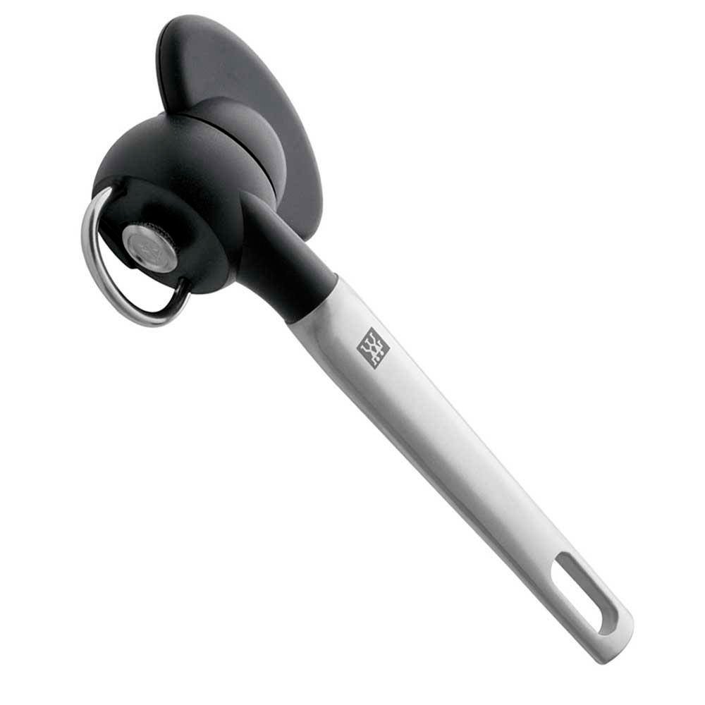ZWILLING Twin Prof Can Opener - Premium Stainless Steel Manual Can Opener for Kitchen, Camping & Emergency Use - Smooth & Effortless Opening