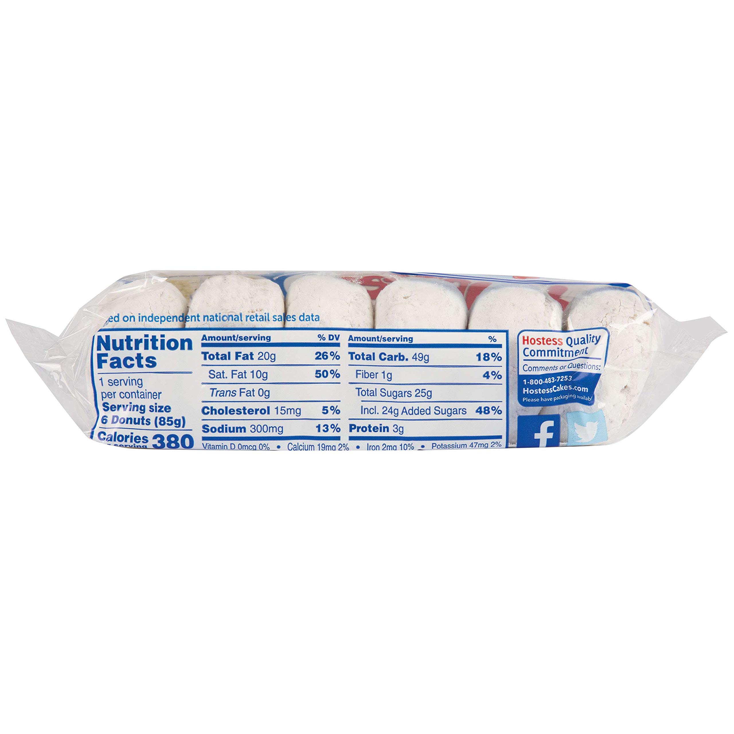 Hostess Donettes Variety Pack - Powdered, Frosted, Double Chocolate & Crunch Donuts (12 Pack) | Perfect for Office Snacks, School Lunches & Party Treats