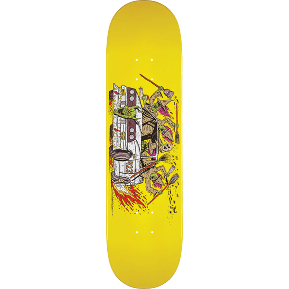 Deathwish Hayes Deathwitch Trials Skateboard Deck 8.25
