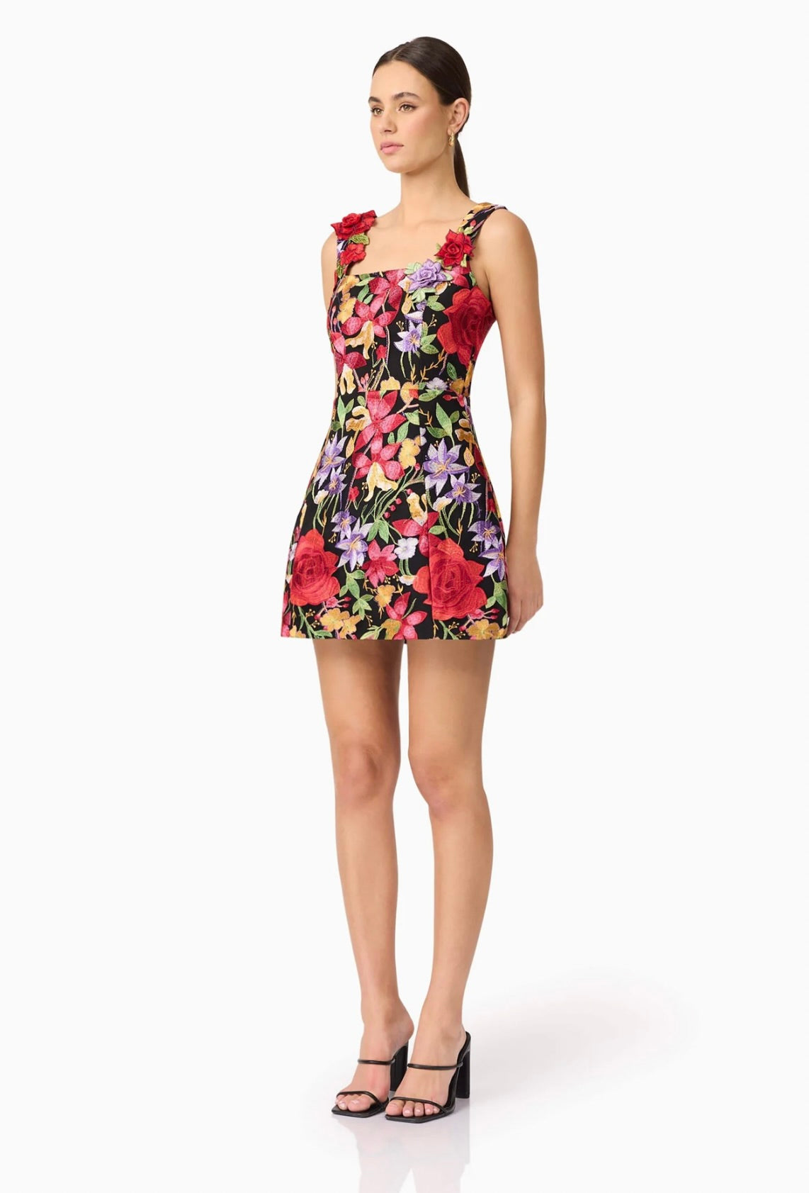 Talia Mini Dress - Women's Sexy Short Sleeve Party Cocktail Dress for Night Out, Date Night & Club Wear | Flattering Bodycon Fit & Stretchy Fabric