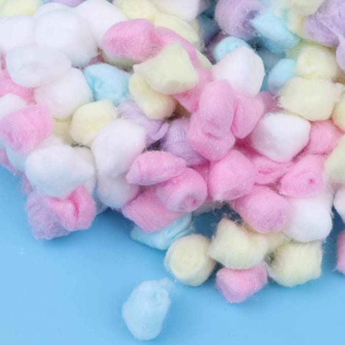 Premium 50-Pack Multi-Purpose Cotton Balls for Skin Care, Makeup & Nail Polish Removal | Soft, Hypoallergenic Facial Pads | Ideal for Eye Makeup Removal, Face Cleansing & Manicures