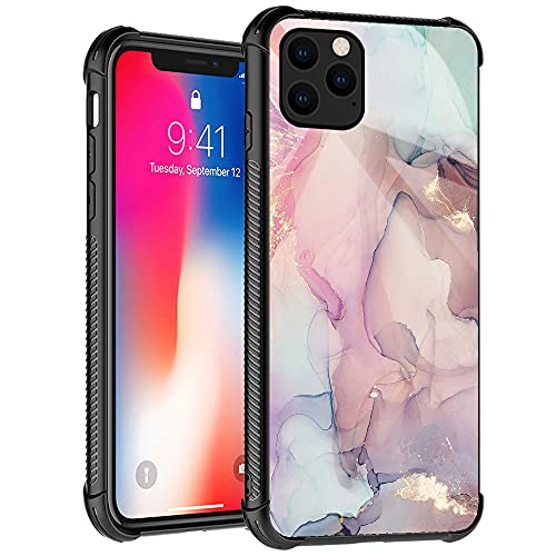 Pink gradient marble