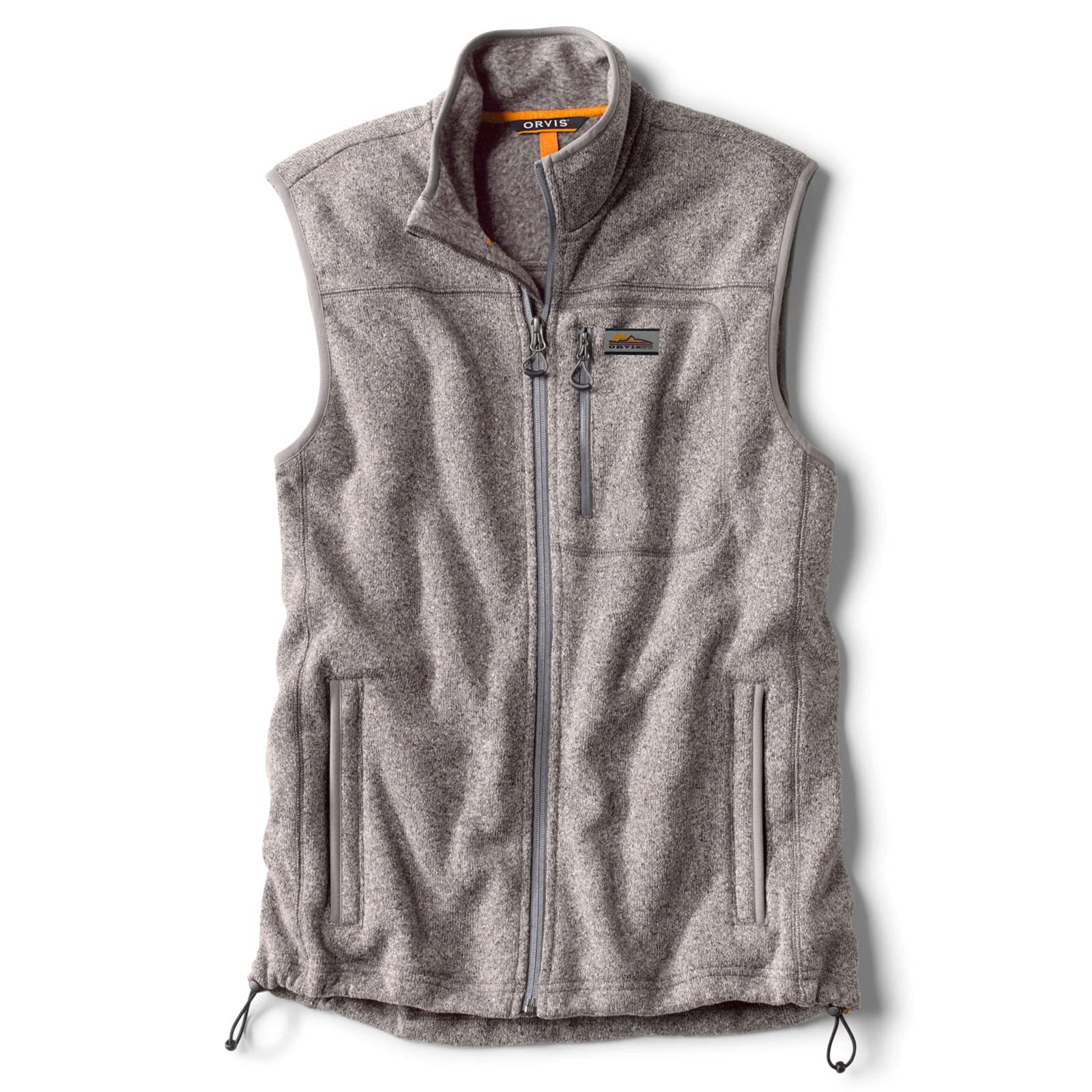 Orvis Men's Recycled Fleece Vest - Lightweight, Eco-Friendly, Warm Layering for Outdoor Adventures & Casual Wear