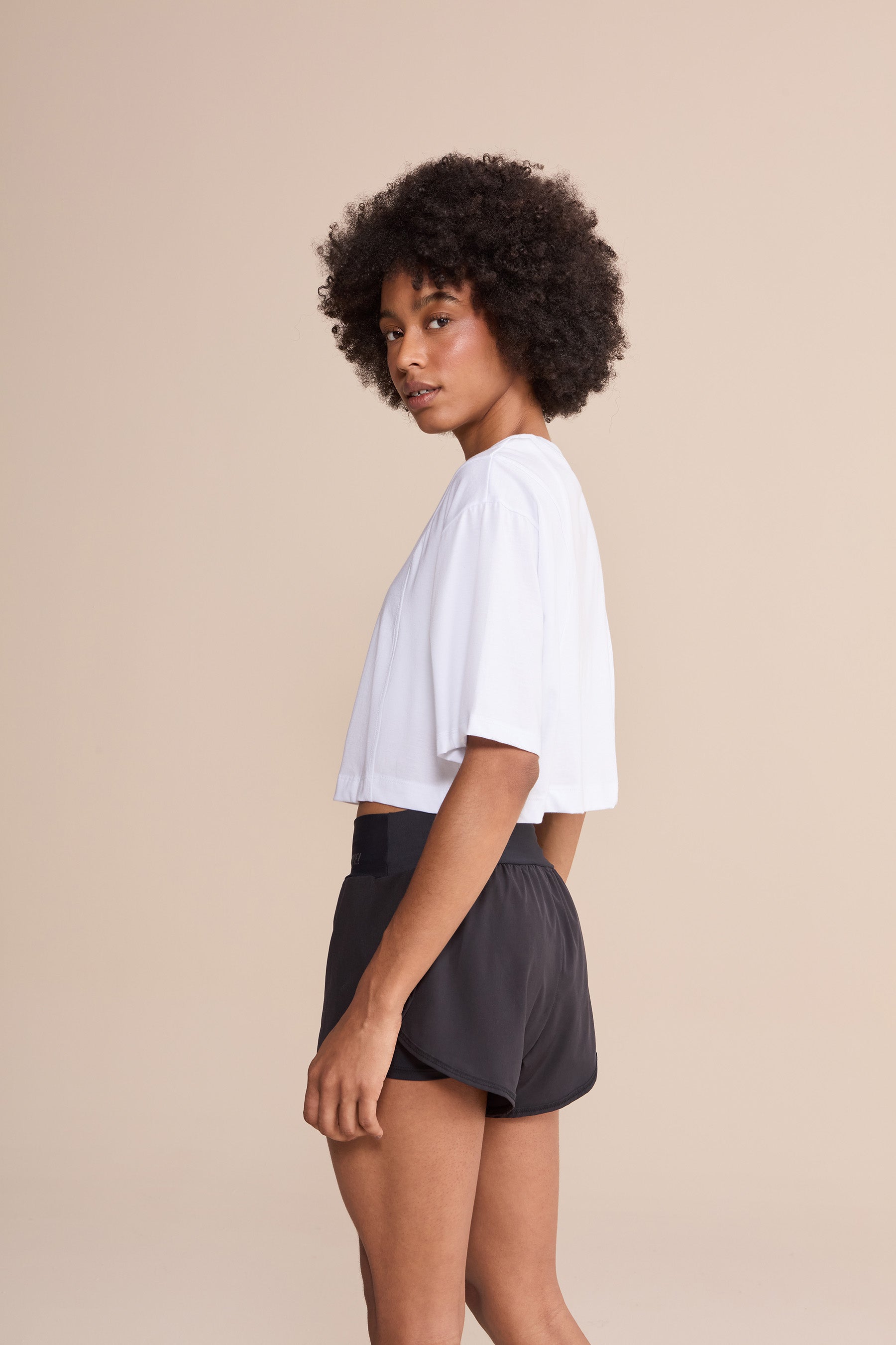 Premium Soft Pima Cotton Cropped T-Shirt for Women - Breathable & Comfortable Summer Top for Casual Wear, Outfits, and Beach Vacations
