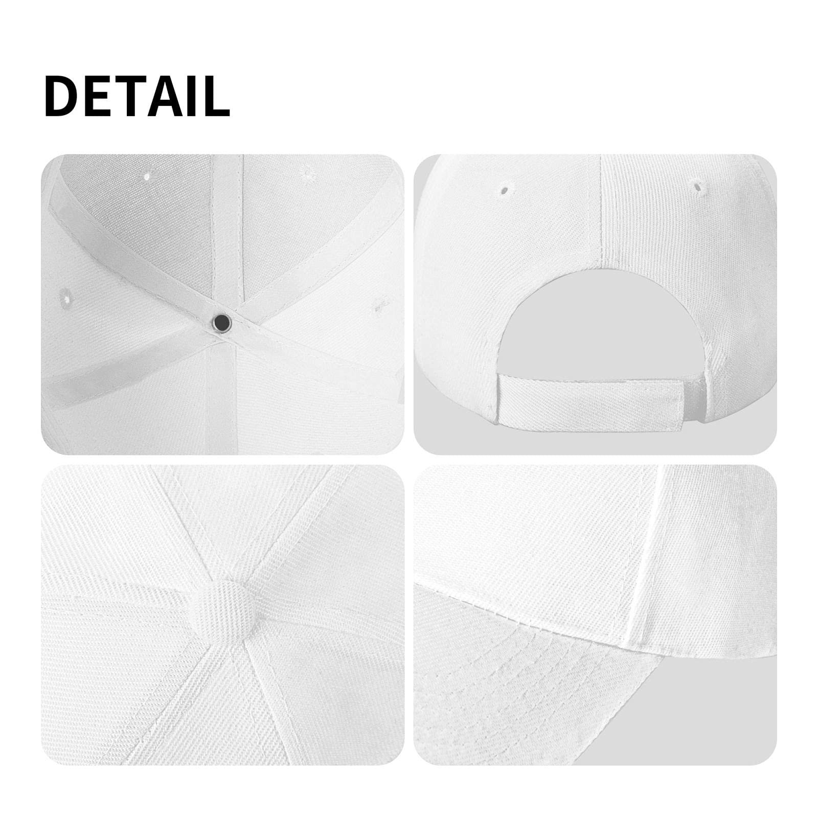 Custom Printed Unisex Adjustable Baseball Caps - Bulk Wholesale Hats with Logo & Text for Sports, Outdoor Activities & Promotional Events