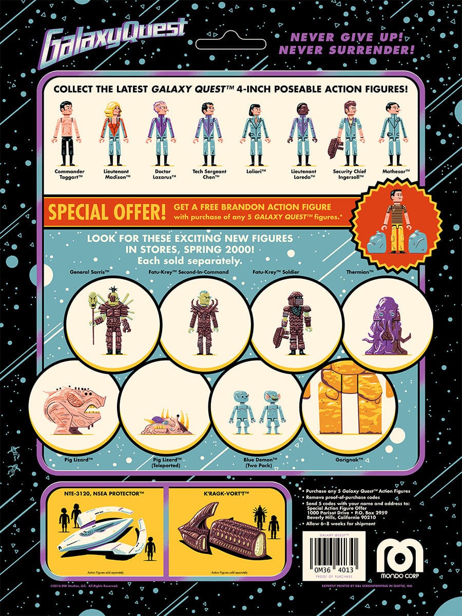 Galaxy Quest (Version 2) - Sci-Fi Adventure Movie for Space Enthusiasts - Perfect for Movie Nights & Sci-Fi Collections