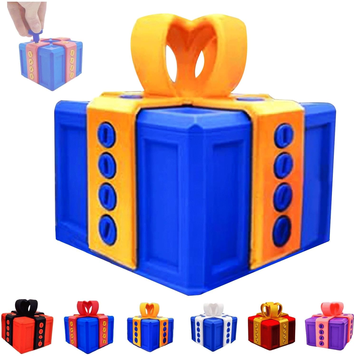 3D Printed Annoying Screw Gift Box - Hilarious Prank Present & Money Card Container (8x8cm) - Perfect for Birthday Gags, Office Pranks, and Funny Gift Exchanges