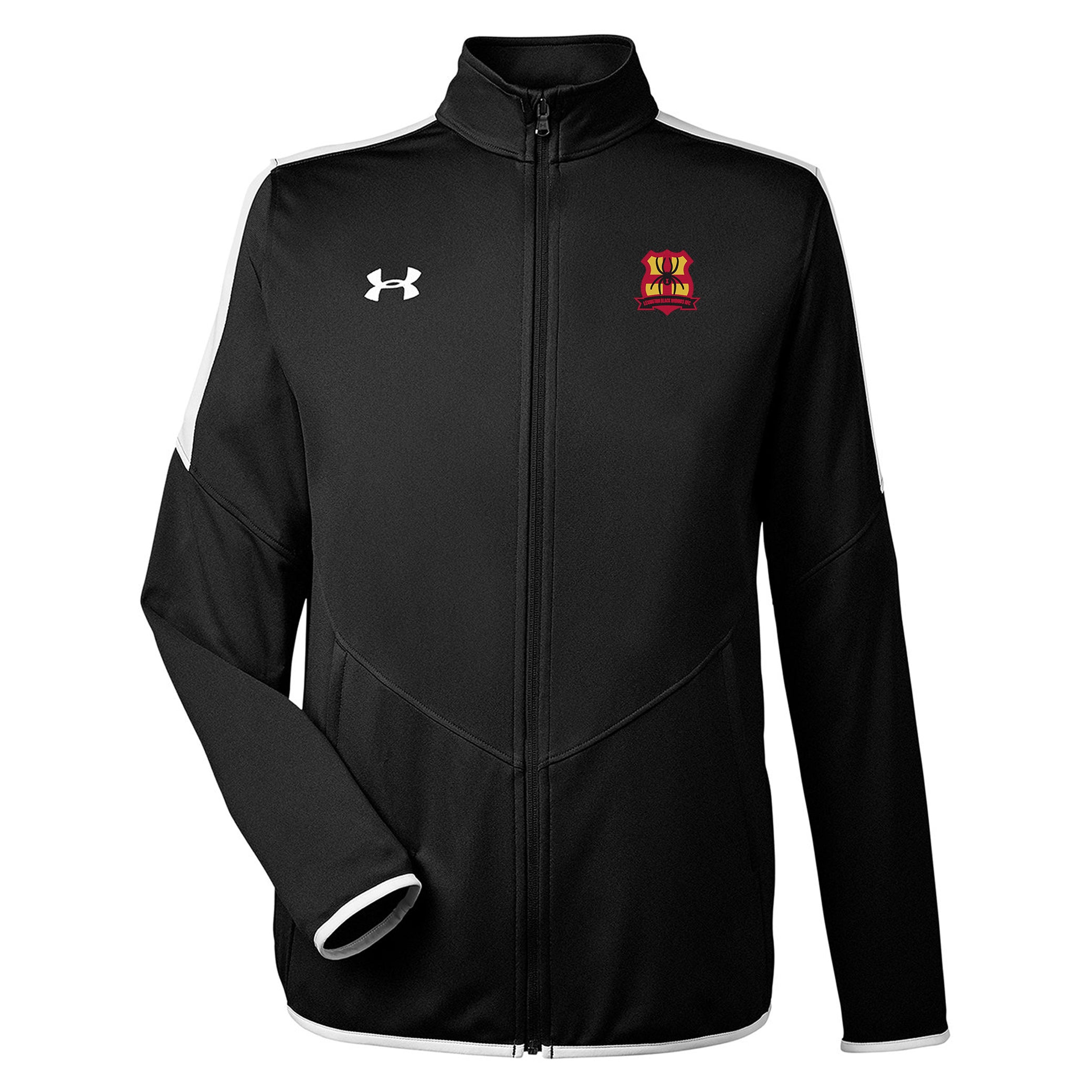 Black Widows RFC Rival Knit Jacket - Men's Lightweight Performance Pullover for Football & Training | Perfect for Gym, Sports & Casual Wear