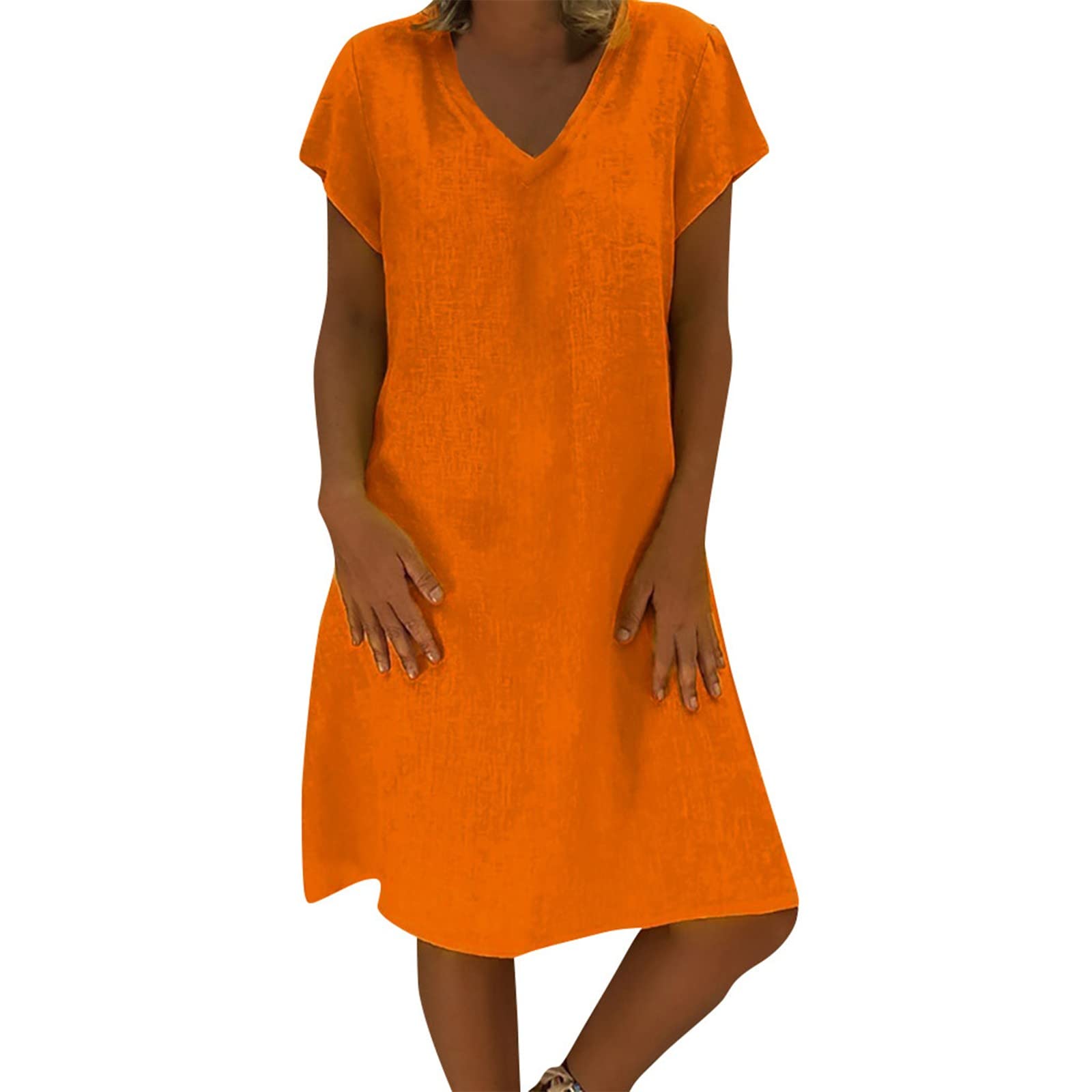 2022 Women's Floral Print Summer Dress - Short Sleeve Slim Fit Round Neck Mini Casual Sundress | Perfect for Beach Vacation, Garden Party & Date Night Outfits