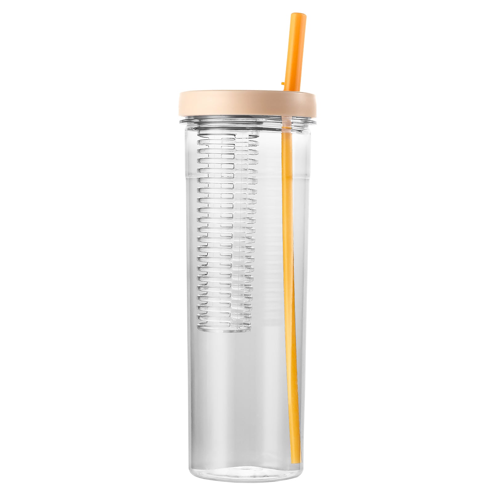 23Oz Plastic Straw Cup - BPA-Free Reusable Tumbler with Lid and Straw for Kids, Adults - Perfect for School, Office, Travel, and Outdoor Activities