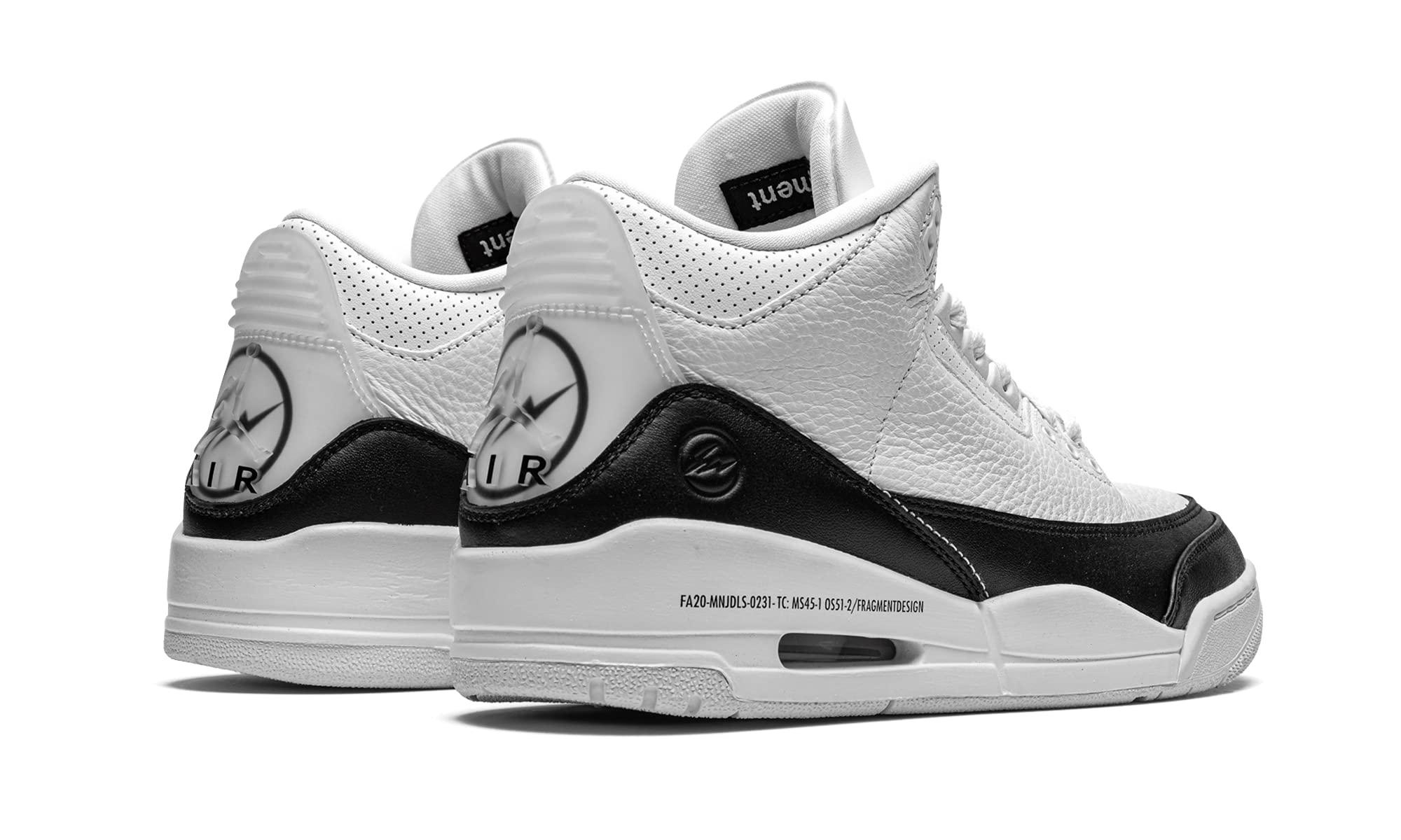 Jordan Men's Air Jordan 3 Retro SP DA3595-100 Fragment Sneakers - Size 13 | Basketball Shoes & Streetwear Fashion for Men