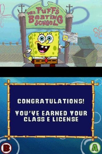Renewed Spongebob Boating Bash Game for Nintendo DS - Fun Family Adventure Game for Kids & Adults - Perfect for Travel, Gifts & Retro Gaming