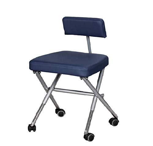 Portable Folding Doctor's Chair - Adjustable Dentist Stool for Medical Clinics, Home Use & Office - Lightweight & Ergonomic Design