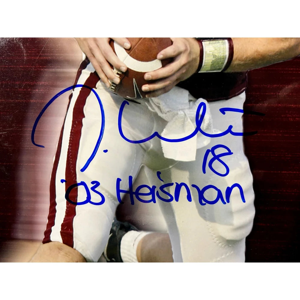 Oklahoma Sooners Heisman Trophy Winners Autographed 16x20 Photo Framed with JSA COA - Perfect for Sooners Fans, Sports Memorabilia Collectors, and Man Cave Decor