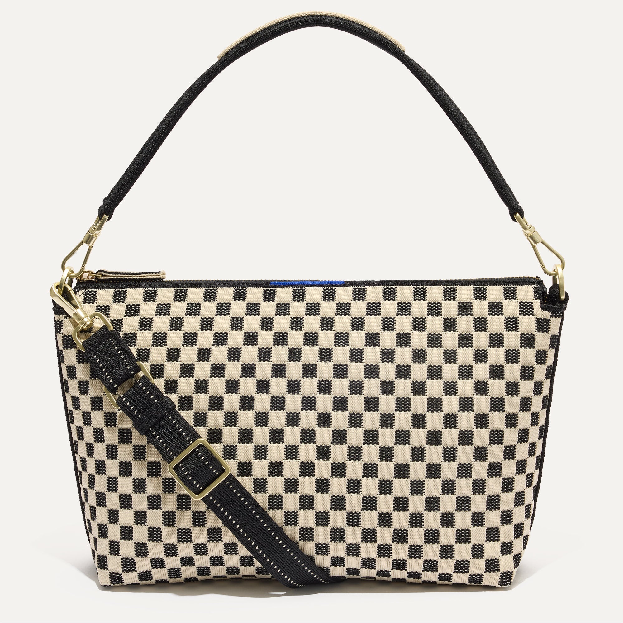 Stylish Tuxedo Midi Check Crossbody Bag for Women - Fashionable Daily Shoulder Purse with Adjustable Strap - Perfect for Work, Shopping & Travel Accessories
