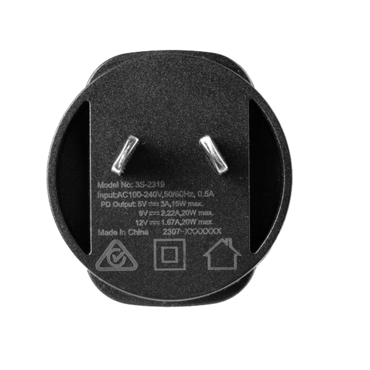 3sixT 15W Fast Wireless Charger for iPhone 15/14/13/12, Samsung Galaxy S23/S22/S21 - Qi Certified Stand for Bedside, Office & Car Use