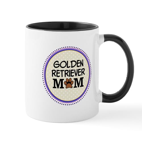 White/Black Inside - Golden Retriever Dog Mom Mugs