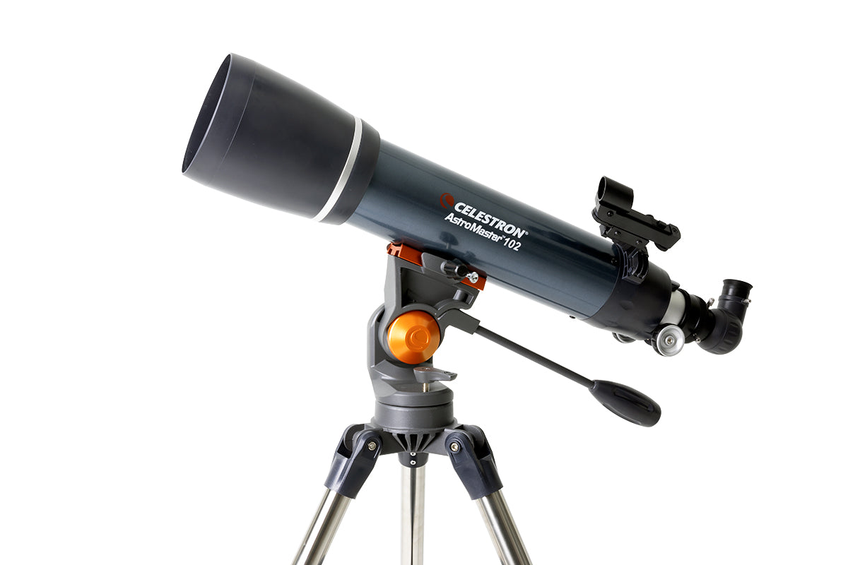 Refurbished Celestron AstroMaster 102AZ Telescope - 102mm Aperture Refractor Telescope for Beginners & Adults | Perfect for Stargazing, Moon Observation & Astronomy Learning