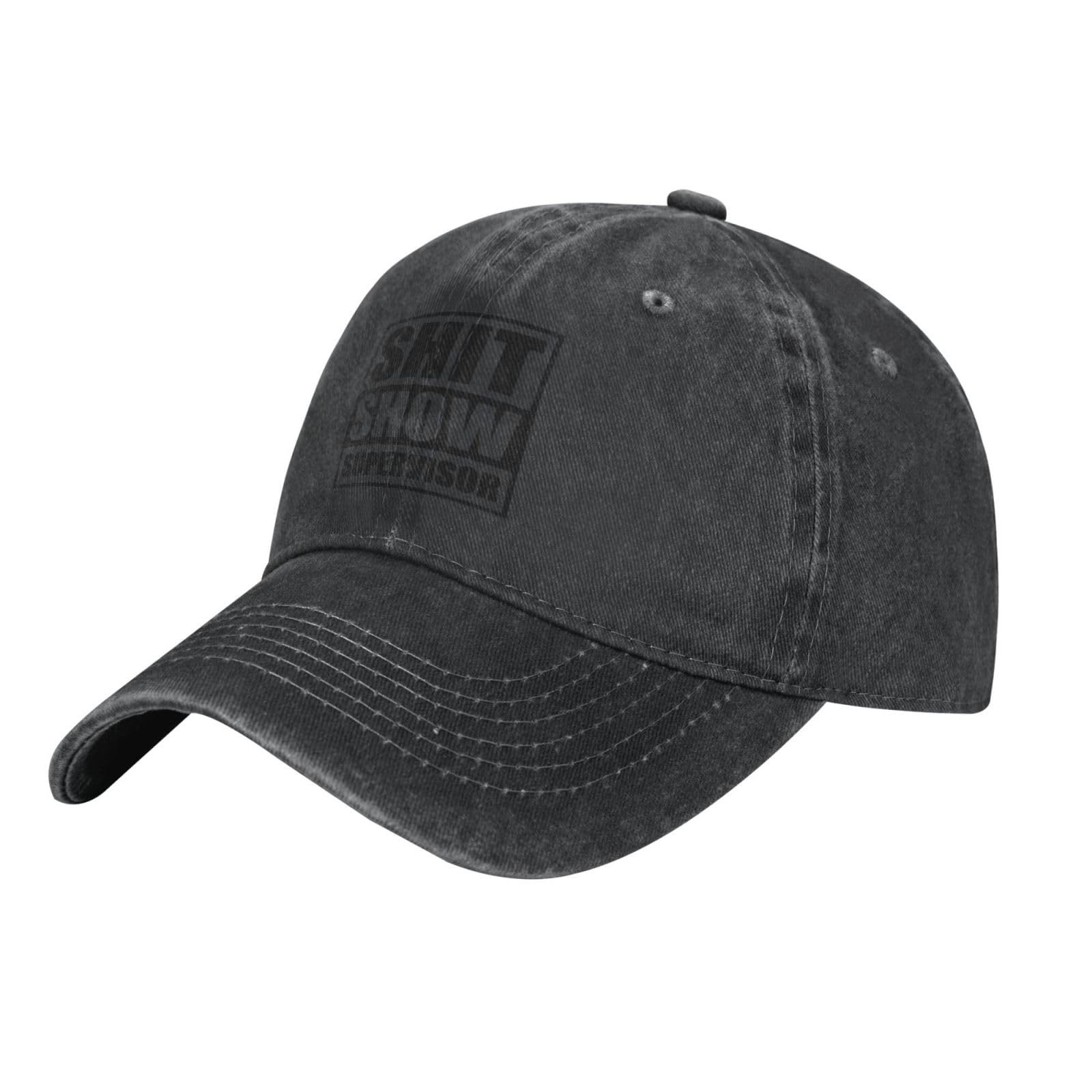 Lightweight Retro Workout Hats for Women - Fashionable Baseball Cap for Gym, Running & Outdoor Activities | Shit Show Supervisor Design