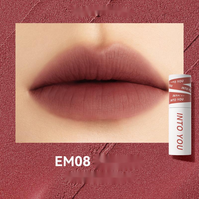 INTO YOU Heroine Super Matte Lip & Cheek Mud - Long Lasting Vegan Lipstick & Blush for Women | Perfect for Everyday Makeup & Special Occasions
